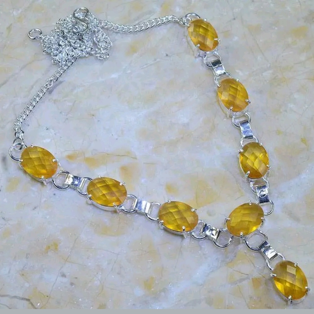 Citrine necklace